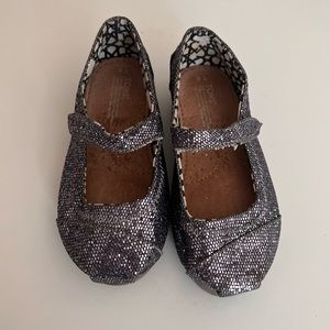 Tom’s Metallic Mary Janes